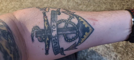 Explore gator tattoo ideas, creative tattoo ideas in Muncie, available at Fox & Sparrow Tattoo