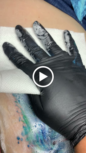 Explore peacock feather tattoo ideas, creative tattoo ideas in Dayton, available at Uppity Tattoos