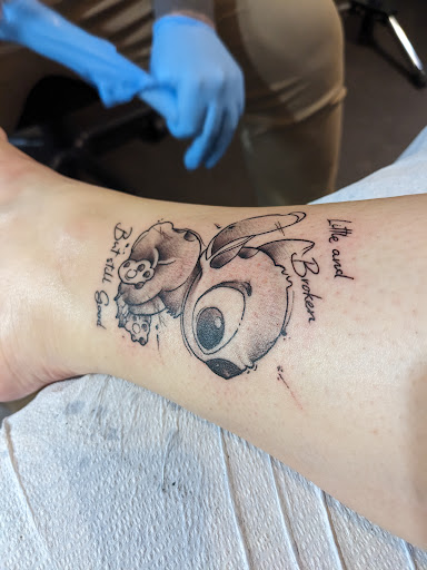 Explore lemon tattoo ideas, creative tattoo ideas in Manhattan, available at Black Mammoth Tattoo & Piercing