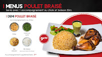 Restaurant halal MF Chicken Saint-Denis à Saint-Denis (le menu)