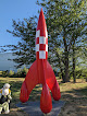 Tintin Moon Rocket Blagnac