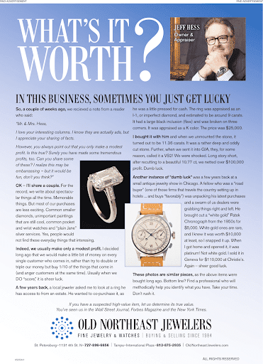 Jeweler «Old Northeast Jewelers», reviews and photos, 2223 N Westshore Blvd, Tampa, FL 33607, USA