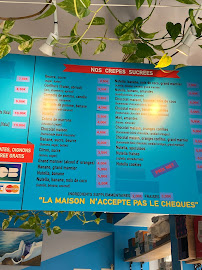 Au P'tit Grec Crêperie à Paris menu