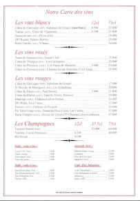 Menu / carte de Restaurant gastronomique Hossegor - La Rotonde à Soorts-Hossegor