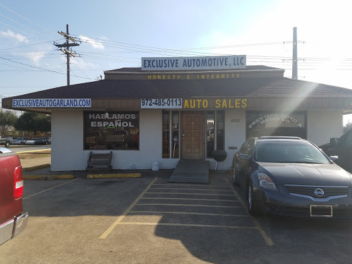 Exclusive Automotive LLC, 400 W Avenue B, Garland, TX 75040, USA, 
