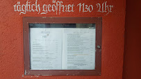 Restaurant allemand Brauhaus Joh. Albrecht à Konstanz - menu / carte