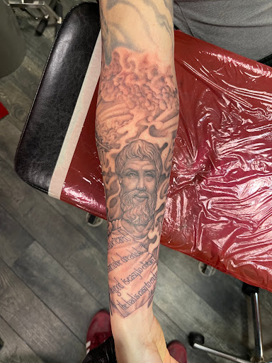 Explore forearm tattoo ideas simple, creative tattoo ideas in Des Moines, available at Skin Kitchen Tattoo