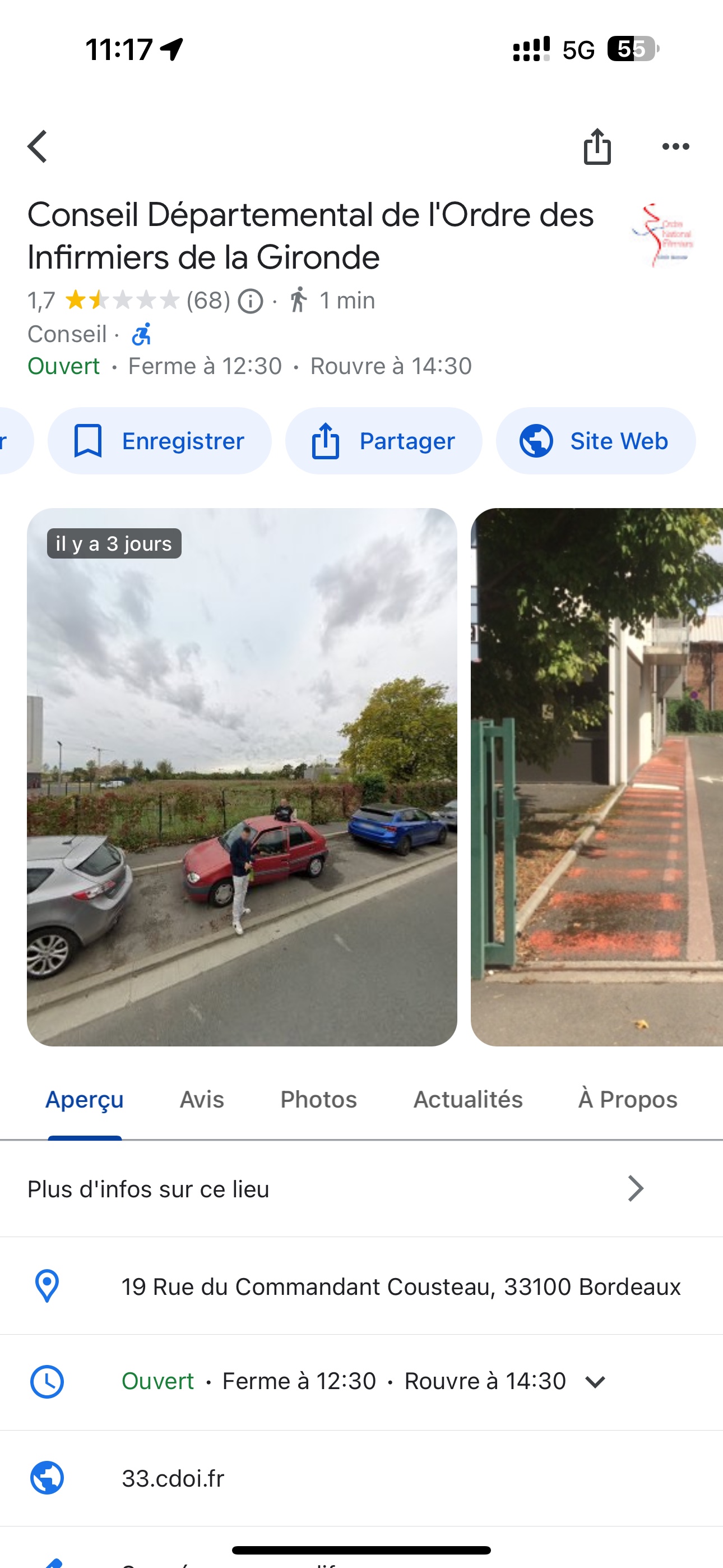 Photo n° 1 de l'avis de Thierry.p fait le 26/01/2024 à 10:24