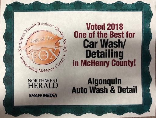 Car Wash «Algonquin Auto Wash & Detail», reviews and photos, 2361 W Algonquin Rd, Algonquin, IL 60102, USA