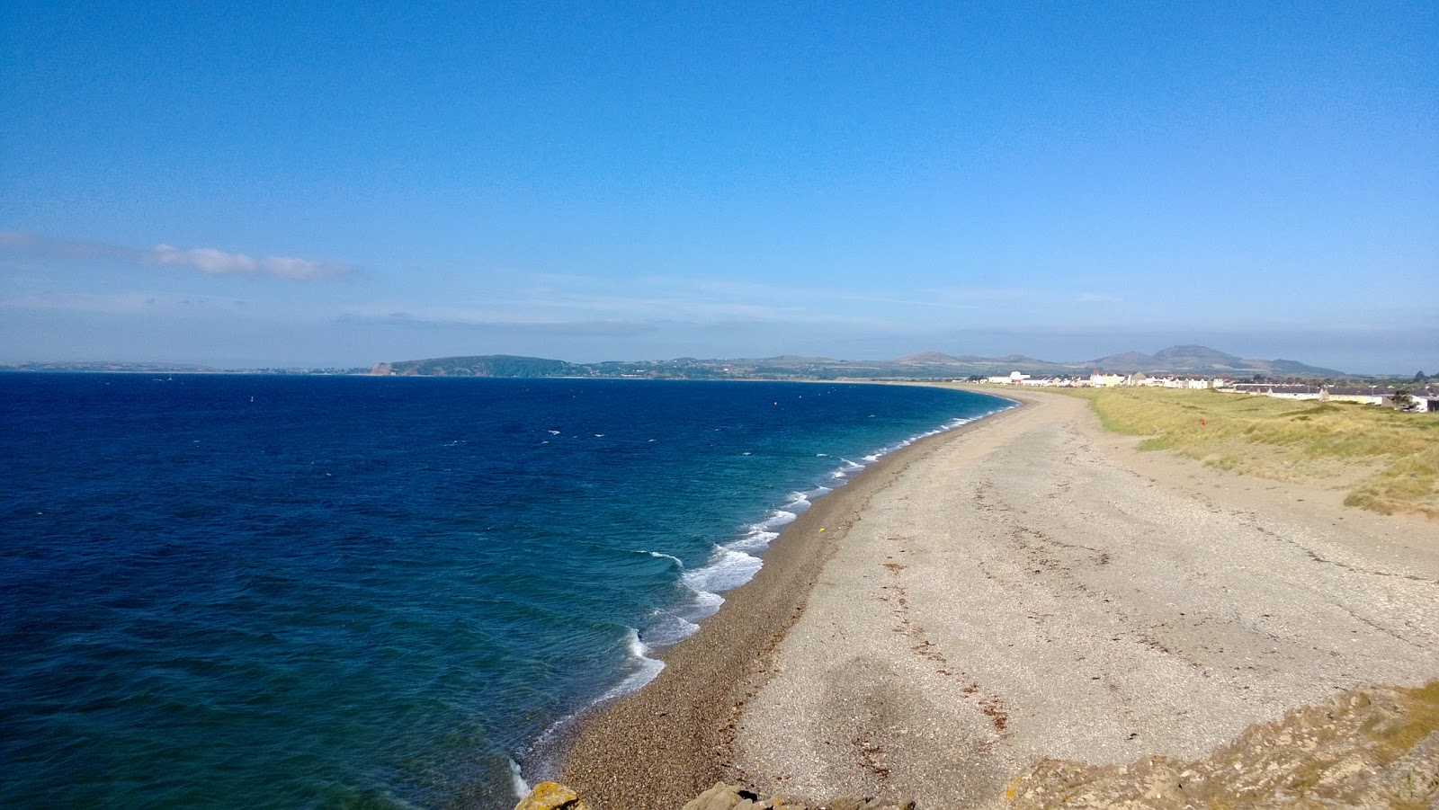 Foto di Spiaggia di Pwllheli (Traeth Marian) con sporco livello di pulizia