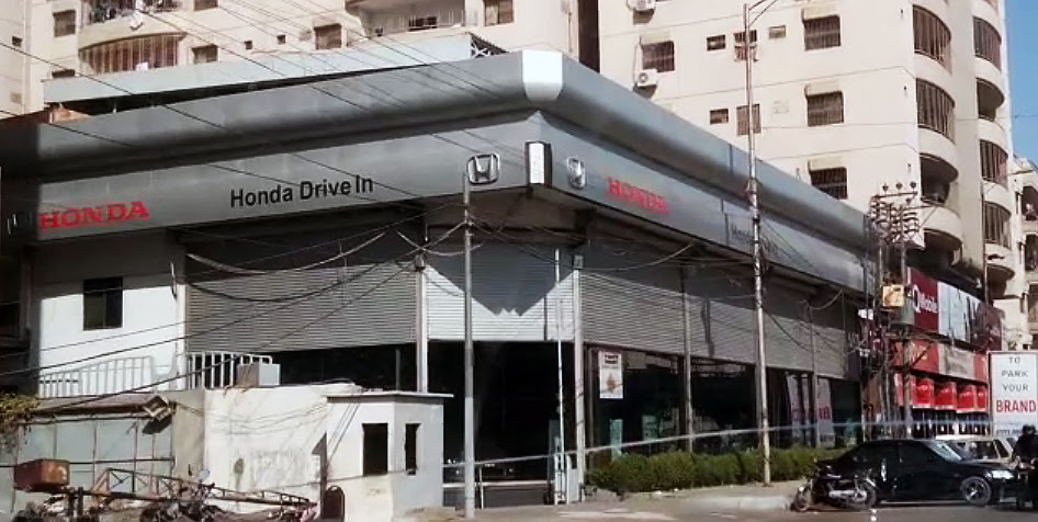 Honda Drive-In Showroom