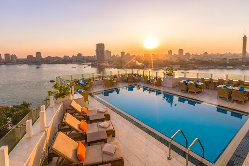Open terraces in Cairo