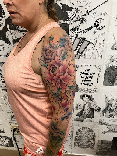 Explore tattoo ideas with flowers and names, creative tattoo ideas in Cape Canaveral, available at Neo Ronin Dojo