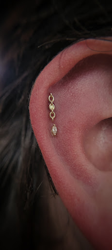 Explore aztec sleeve tattoo ideas, creative tattoo ideas in Buffalo, available at Moria Piercing and Jewelry