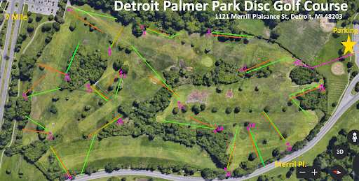 Detroit Palmer Park Disc Golf Course