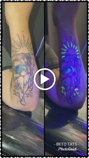 Explore hellscape battle sleeve tattoo ideas, creative tattoo ideas in Round Rock, available at Beto Tats