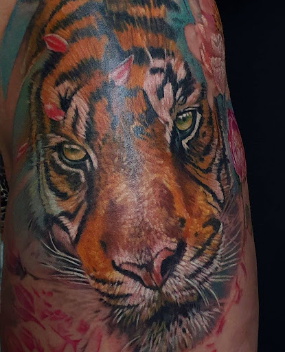 Explore pumpkin tattoo ideas, creative tattoo ideas in Willow Grove, available at Tattoo GalaxyWillow Grove Piercing & Tattoos