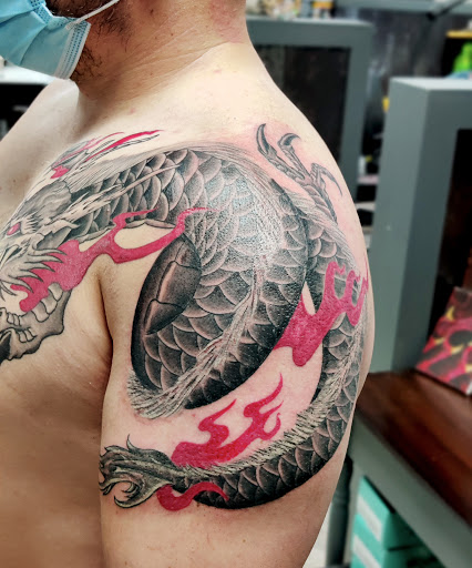 Explore tattoo ideas for hunters, creative tattoo ideas in Nashville, available at Titan Tattoo