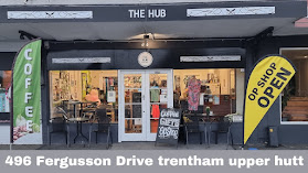 The Hub Social Coffee shop & Op shop.