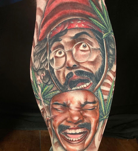 Explore swan tattoo ideas, creative tattoo ideas in Longview, available at Fugis Tattoo Shop