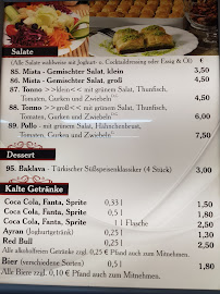 Gleueler Grill à Hürth menu