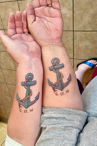 Explore male flower tattoo ideas, creative tattoo ideas in Berwick, available at Truth Custom Tattoo, Design & Gallery