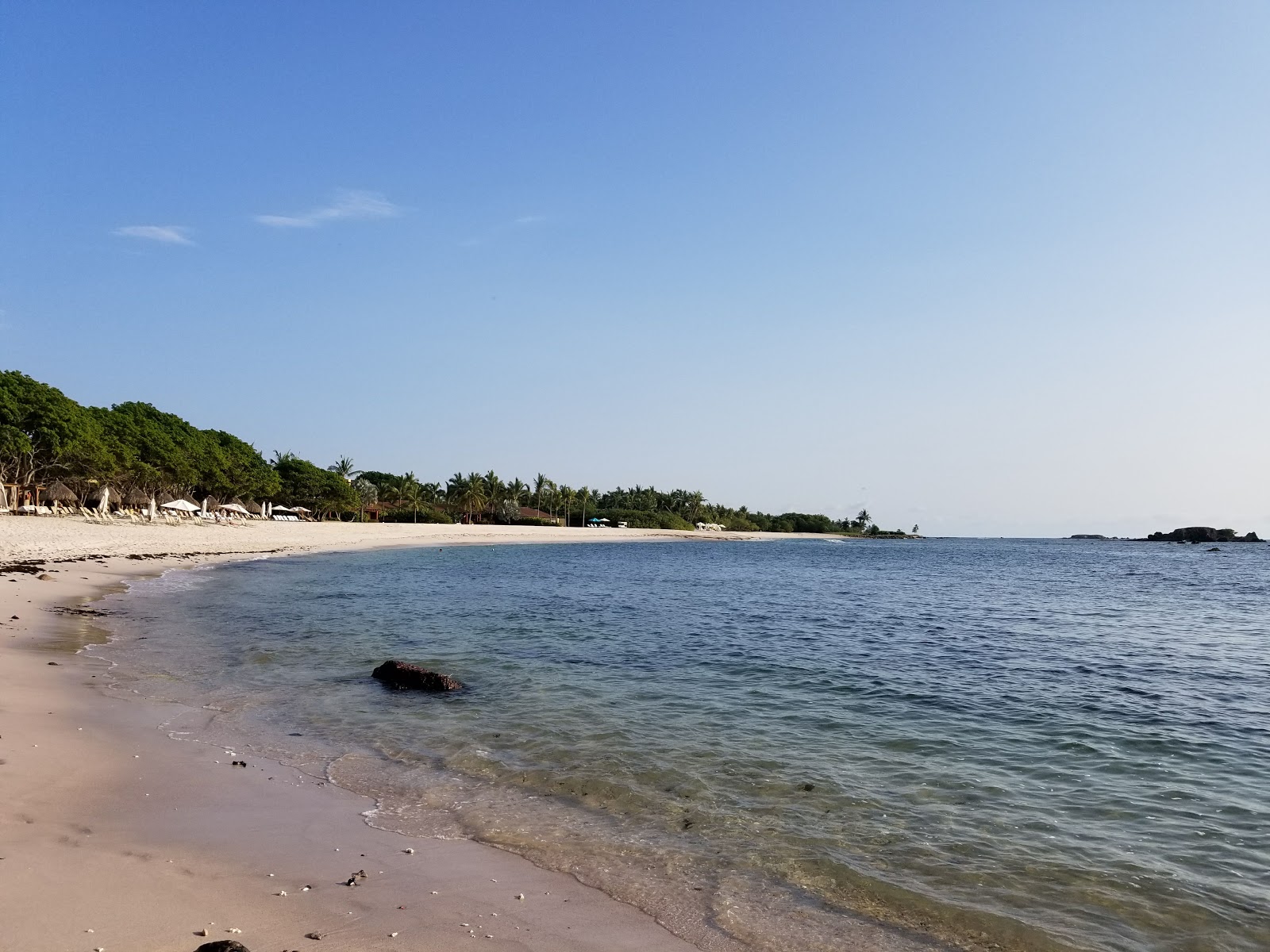 Zdjęcie Plaża Punta Mita II - popularne miejsce wśród znawców relaksu