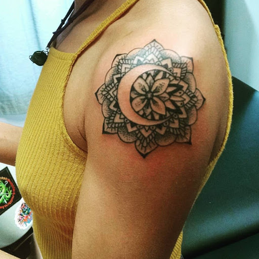 Explore code tattoo ideas, creative tattoo ideas in Bloomington, available at Evil by the Needle Custom Tattoo and Piercing Studio