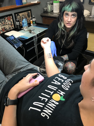 Explore mario tattoo ideas, creative tattoo ideas in Hagerstown, available at Olde Line Tattoo Gallery