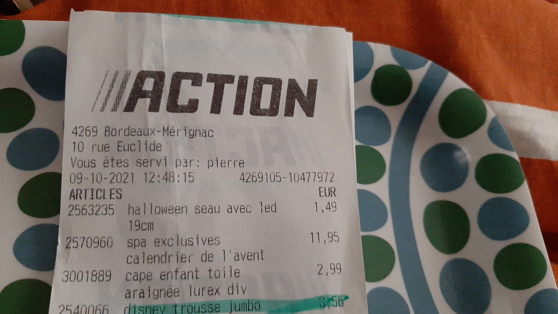 Photo n° 1 de l'avis de SB. fait le 10/10/2021 à 14:29