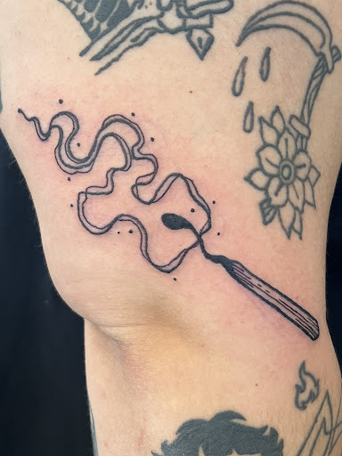 Explore unique sleeve tattoo ideas for females, creative tattoo ideas in Milwaukee, available at Beauty is Pain Tattoo and Body Piercings