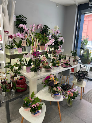 Geothier Flor Poizat fleurs à Valserhône