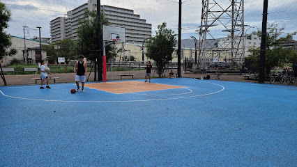 Toda outdoor basketball courts