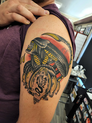 Explore tattoo ideas biker, creative tattoo ideas in New Castle, available at New Castle Handcrafted