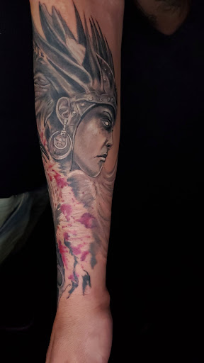 Explore cover up tattoo ideas on chest, creative tattoo ideas in Antioch, available at Flying Dutchman Tattoo