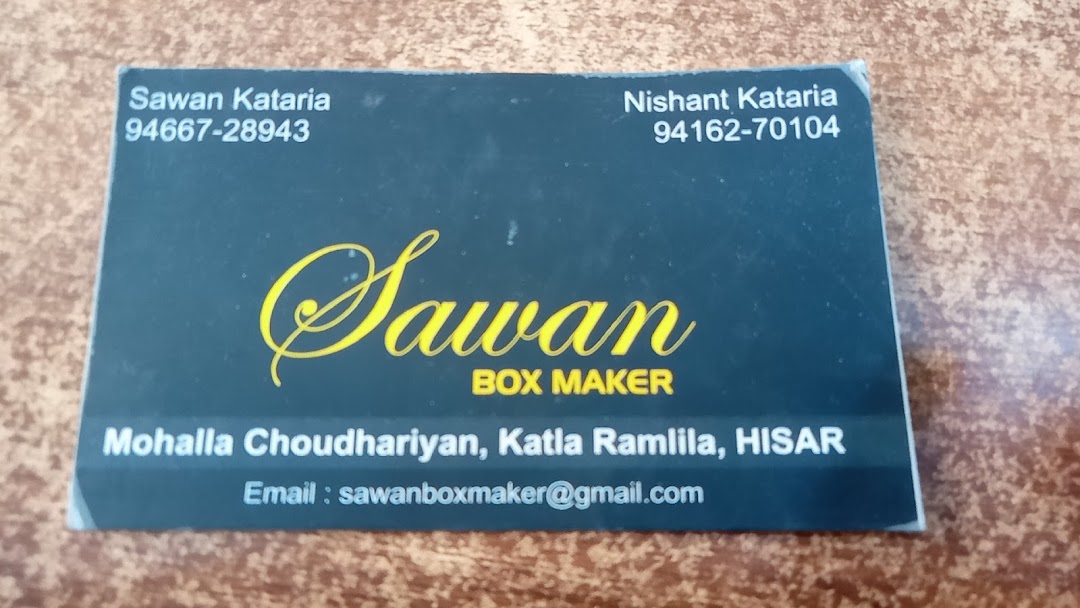 Sawan Box Maker