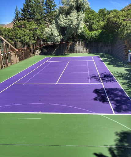 Tennis court construction company West Valley City