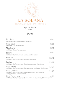 La Solana à Unterschleißheim menu