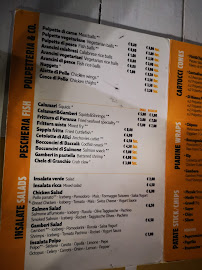 Menu / carte de Artefritto - L'arte Del Fritto Italiano à Crotone