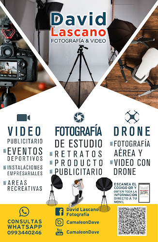 Opiniones de Fotografía y Video : DAVID LASCANO : Fotografía y Video Corporativo Publicitario con Drone en Ambato en Ambato - Estudio de fotografía