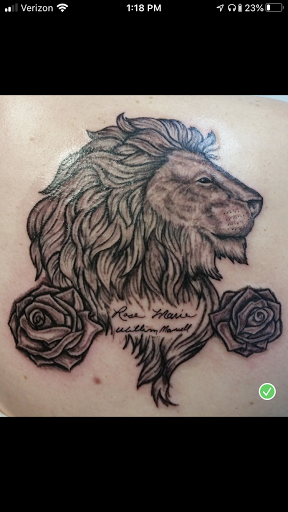 Explore flower foot tattoo ideas, creative tattoo ideas in Centre, available at Leftys