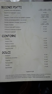 Restaurant Chalet Tropical à Porto Sant'Elpidio - menu / carte