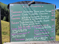 Menu du Bar Restaurant Le Gouet à Saint-Gervais-les-Bains