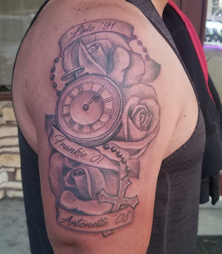 Explore triathlon tattoo ideas, creative tattoo ideas in Roscoe, available at Elevated Ink Tattoo