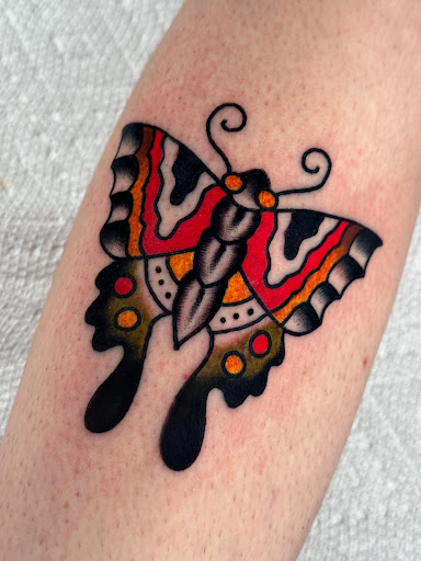 Explore small horror tattoo ideas, creative tattoo ideas in Johnson City, available at Gold Cross Tattoo Co.