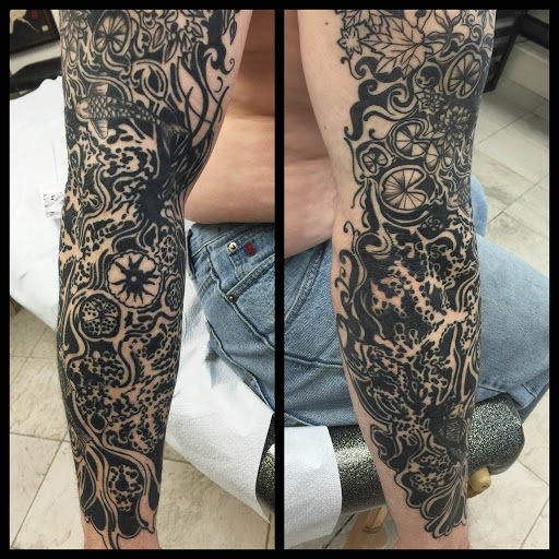 Explore lesbian couple tattoo ideas, creative tattoo ideas in Peterborough, available at Eternal Alchemy Tattoo