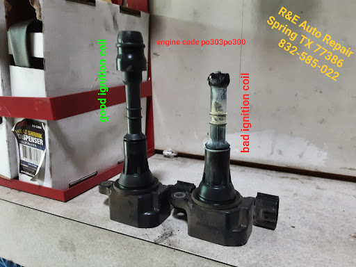 Auto Repair Shop «R & E Auto Repair & 911 auto Windshield», reviews and photos, 930 Rayford Rd, Spring, TX 77386, USA