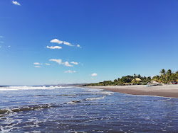 Photo of San Diego beach with blue pure water surface