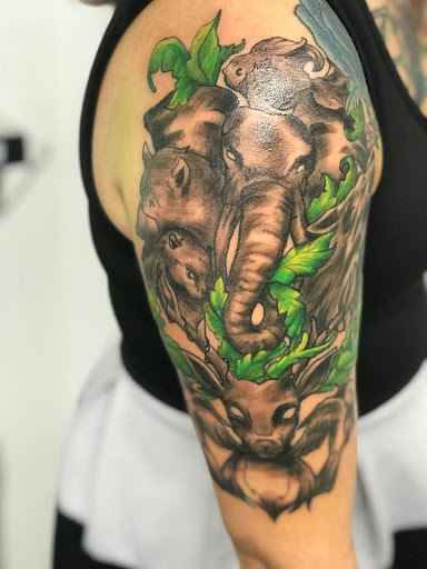 Tattoo Shop «Beauty from Ashes Tattoo parlor», reviews and photos, 303 Pennsylvania Ave, Crothersville, IN 47229, USA