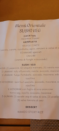 Pizzeria Paradiso à Trequanda menu
